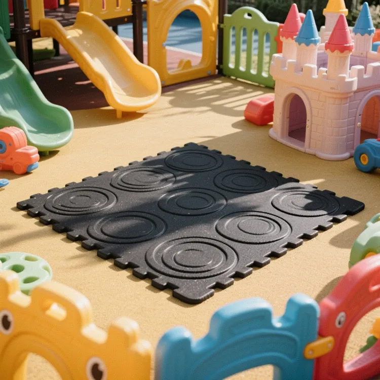 Is rubber- of vinylvloermat beter?